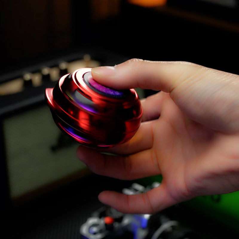 Fidget gyroscope zinc alloy super durable silent bluetooth speaker decompression artifact bluetooth speaker high sound quality