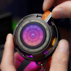 Fidget gyroscope zinc alloy super durable silent bluetooth speaker decompression artifact bluetooth speaker high sound quality