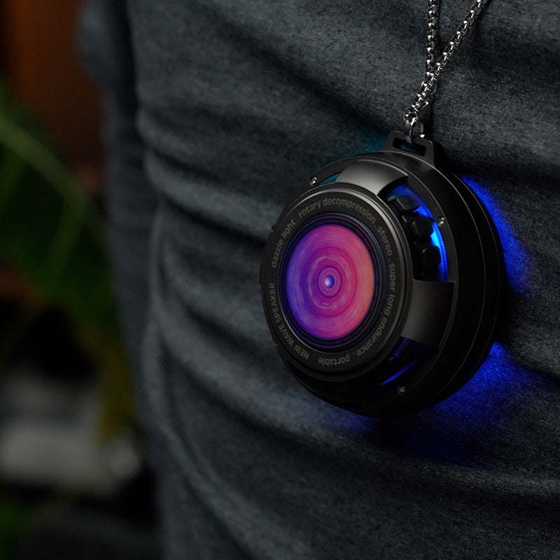 Fidget gyroscope zinc alloy super durable silent bluetooth speaker decompression artifact bluetooth speaker high sound quality
